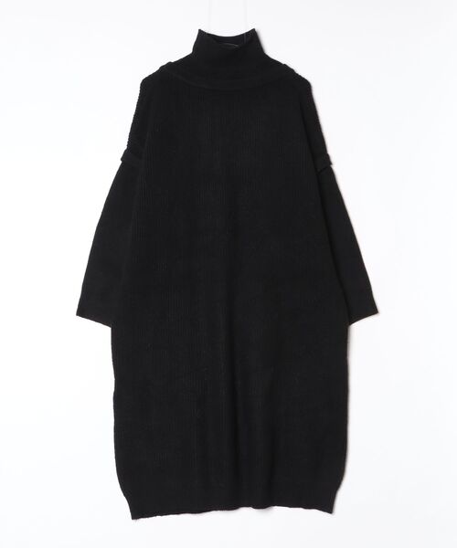 「MEDE19F」 ニットワンピース LARGE ブラック レディース_画像2