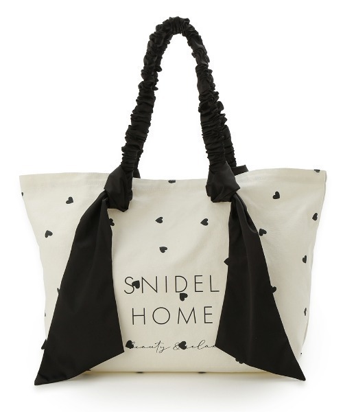 「SNIDEL HOME」 トートバッグ FREE ブラック レディース_画像3
