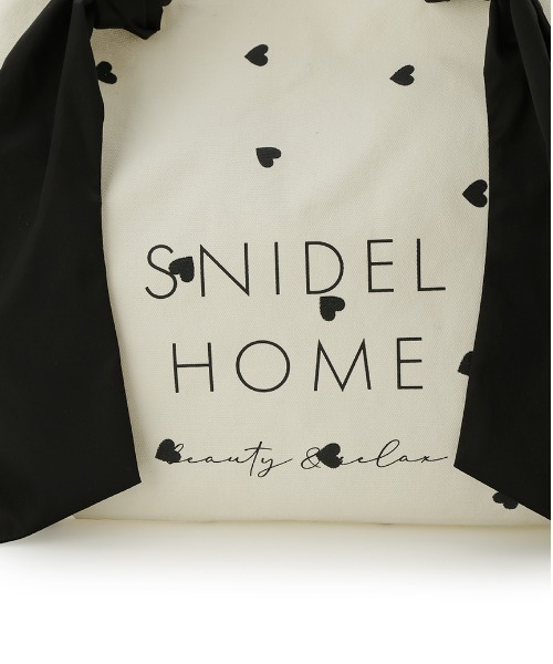 「SNIDEL HOME」 トートバッグ FREE ブラック レディース_画像6