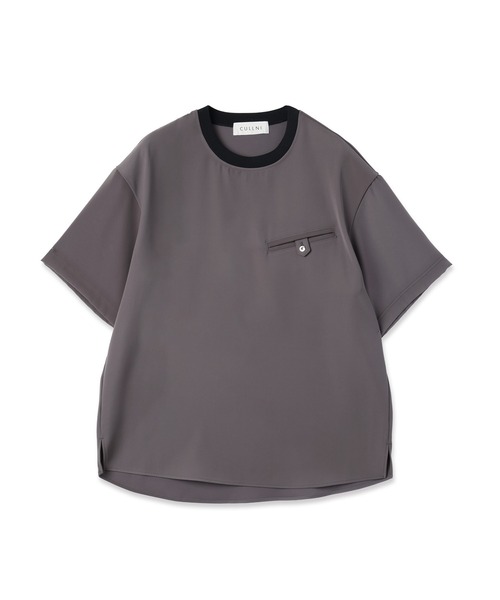 CULLNI（クルニ） tシャツ Dry Twill Button-Tab Pocket Short Sleeve