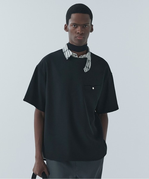 CULLNI（クルニ） tシャツ Dry Twill Button-Tab Pocket Short Sleeve