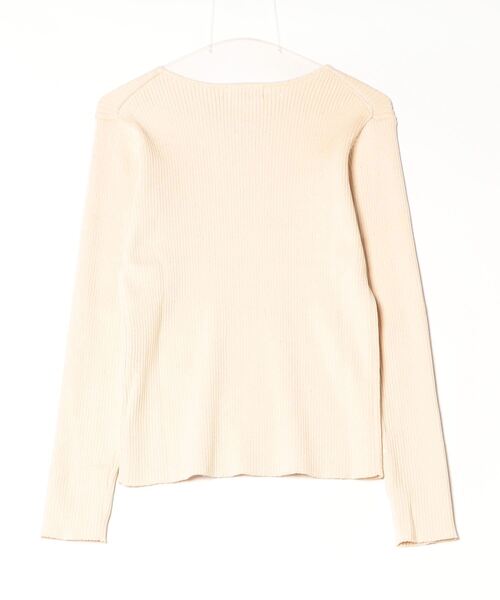 「EMMEL REFINES」 長袖ニット FREE ベージュ レディース_画像2