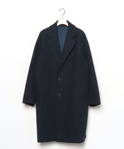 GLOBAL WORK（グローバルワーク） チェスターコート MEDIUM ネイビー