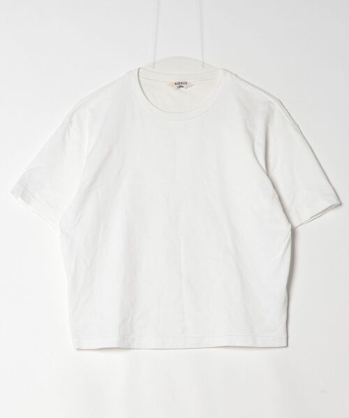 AURALEE（オーラリー） 半袖Tシャツ 0 ホワイト レディース : ZOZOTOWN