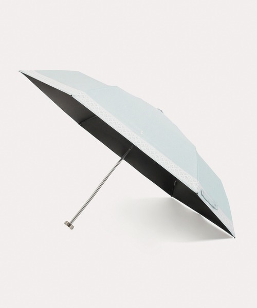 Polo Ralph Lauren 折りたたみ傘 グレー 晴雨兼用日傘 WEB限定】晴雨兼用折りたたみ日傘 ポロ ラルフ ローレン（POLO RALPH