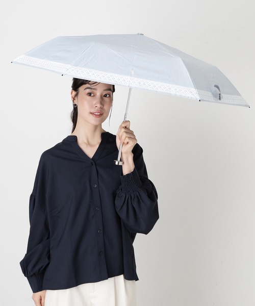 新品★ポロラルフローレン楽折★晴雨兼用★ 遮光 遮熱 UV ★ポロホース★グレー POLO RALPH LAUREN（ポロ・ラルフローレン） 折りたたみ傘 「WEB限定