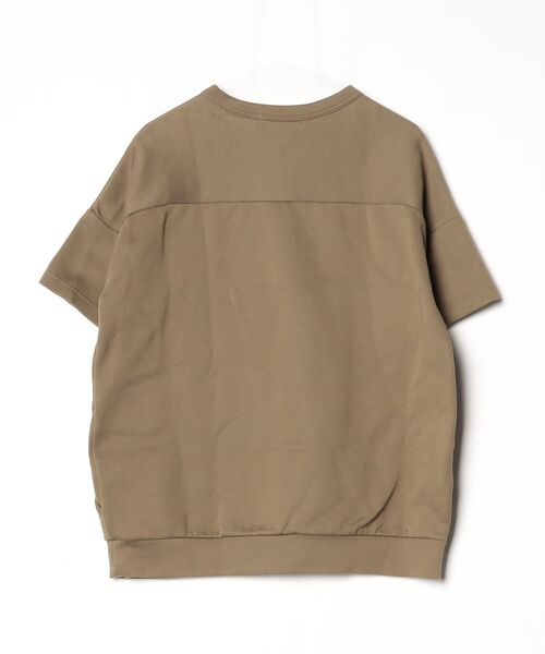 「OVER THE STRIPES」 半袖Tシャツ M グリーン メンズ_画像2