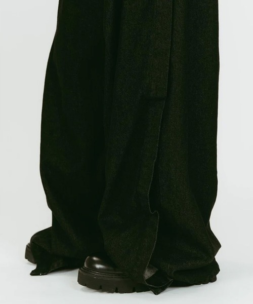 ジーンズ デニム デニムパンツ cling drape denim pants(unisex) レディース メンズ