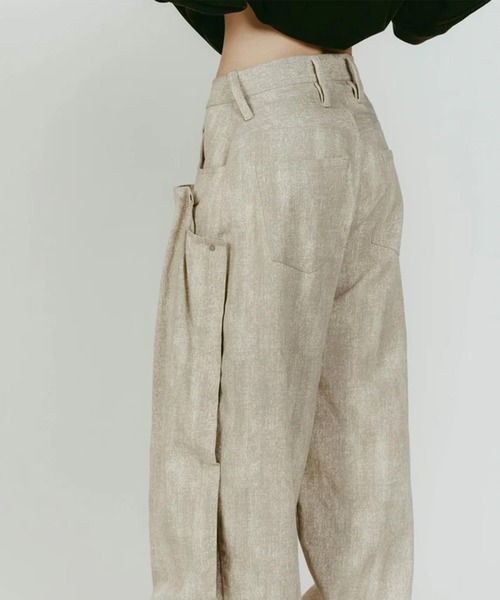 ジーンズ デニム デニムパンツ cling drape denim pants(unisex) レディース メンズ