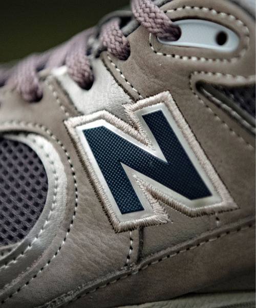 「New Balance」 ローカットスニーカー 25.0cm グレー メンズの画像