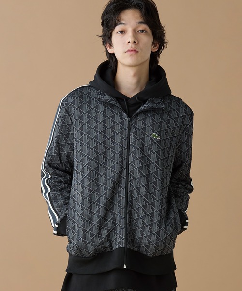LACOSTE（ラコステ） ジャージブルゾン 6 ブラック メンズ : ZOZOTOWN