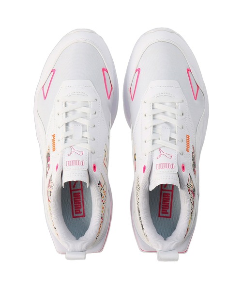 「PUMA」 ローカットスニーカー 23.0cm ホワイト系その他 レディース_画像3