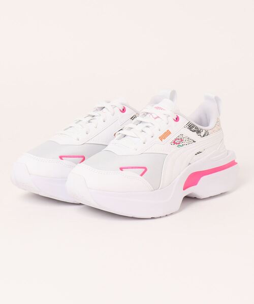 「PUMA」 ローカットスニーカー 23.0cm ホワイト系その他 レディース_画像4