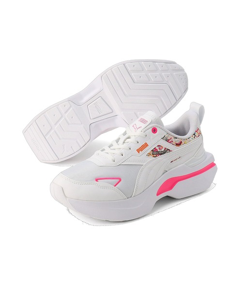 「PUMA」 ローカットスニーカー 23.0cm ホワイト系その他 レディース_画像7