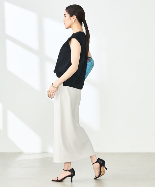 「NOLLEY'S Sophi」 タイトスカート 38 ベージュ レディース_画像4