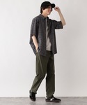 「GLOBAL WORK」 半袖シャツ MED...の詳細画像1