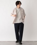 「GLOBAL WORK」 半袖シャツ MED...の詳細画像4