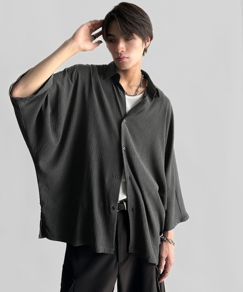 「Classical Origin」 7分袖シャツ ONE SIZE アイボリー メンズ_画像2