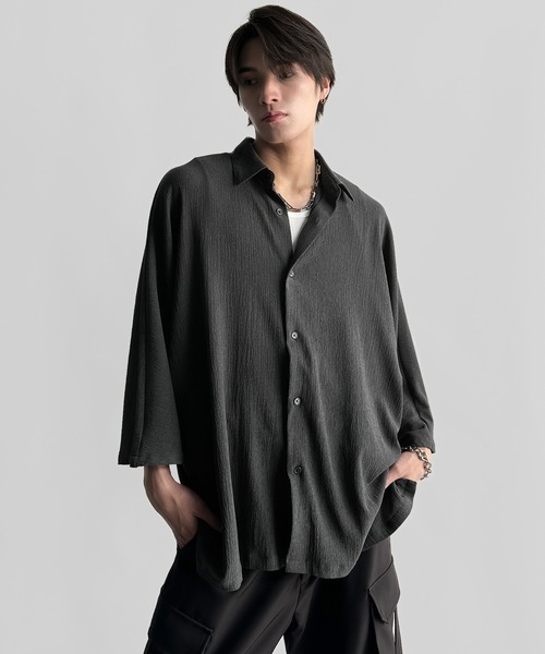 「Classical Origin」 7分袖シャツ ONE SIZE アイボリー メンズ_画像3