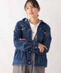 「GLOBAL WORK」 デニムジャケット ...の詳細画像4
