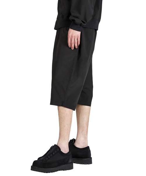 パンツ GOLD / ゴールド：SILK NEP WEATHER CLOTH WIDE SHORTS：26A-GL52629「MUS」 メンズの画像