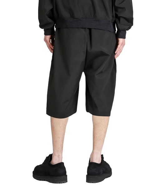 パンツ GOLD / ゴールド：SILK NEP WEATHER CLOTH WIDE SHORTS：26A-GL52629「MUS」 メンズの画像
