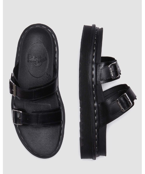 Dr.Martens（ドクターマーチン） サンダル - ブラック メンズ