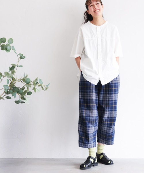 「soulberry」 イージーパンツ M ネイビー レディース_画像2