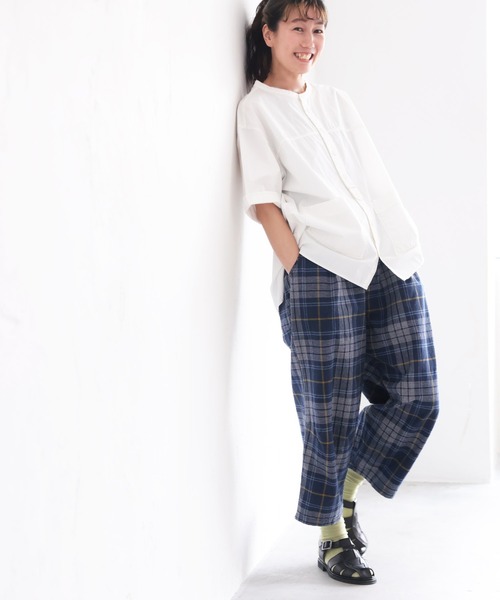 「soulberry」 イージーパンツ M ネイビー レディース_画像6