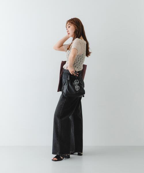 「RODE SKO」 2WAYバッグ ONE ベージュ レディース_画像6