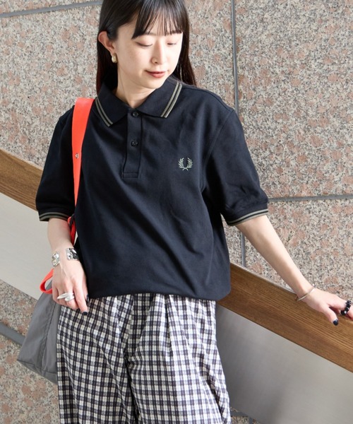 フレッドペリー ポロシャツ ポロ 「FRED PERRY/フレッドペリー」 ツインティップライン ワンポイントロゴ刺繍ポロシャツ M3600 レディース メンズ | FRED PERRY | 12