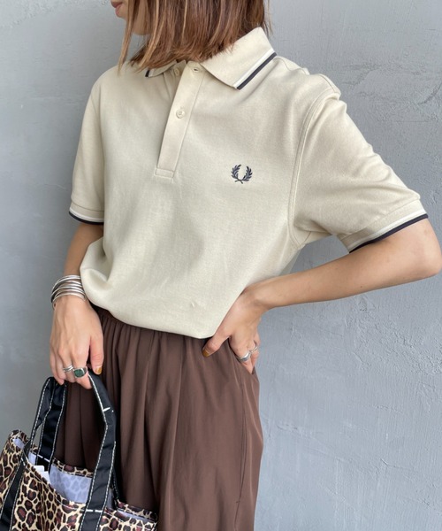 フレッドペリー ポロシャツ ポロ 「FRED PERRY/フレッドペリー」 ツインティップライン ワンポイントロゴ刺繍ポロシャツ M3600 レディース メンズ | FRED PERRY | 08