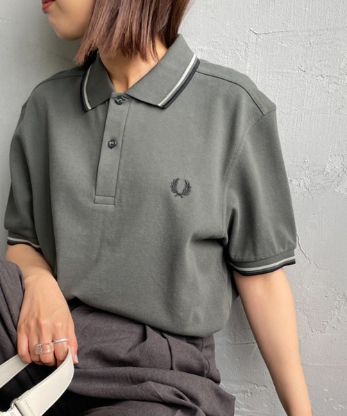 FRED PERRY（フレッドペリー） ポロシャツ ポロ ツインティップライン