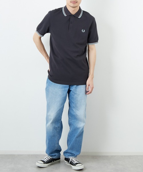 フレッドペリー ポロシャツ ポロ 「FRED PERRY/フレッドペリー」 ツインティップライン ワンポイントロゴ刺繍ポロシャツ M3600 レディース メンズ | FRED PERRY | 28