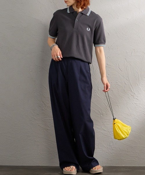 FRED PERRY（フレッドペリー） ポロシャツ ポロ ツインティップライン