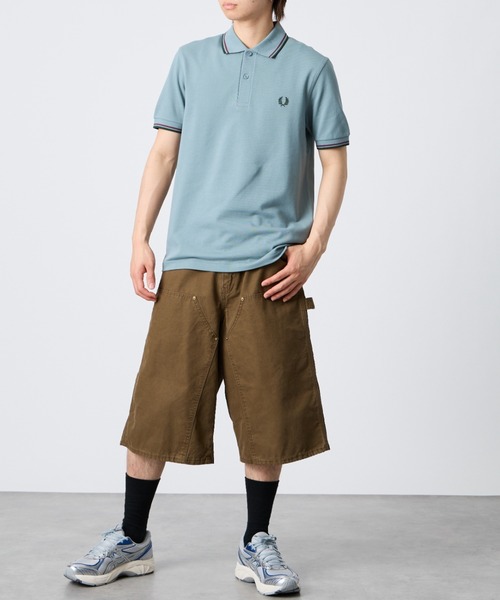 FRED PERRY（フレッドペリー） ポロシャツ ポロ ツインティップライン
