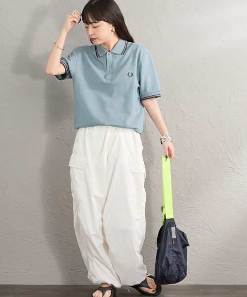 フレッドペリー ポロシャツ ポロ 「FRED PERRY/フレッドペリー」 ツインティップライン ワンポイントロゴ刺繍ポロシャツ M3600 レディース メンズ | FRED PERRY | 29