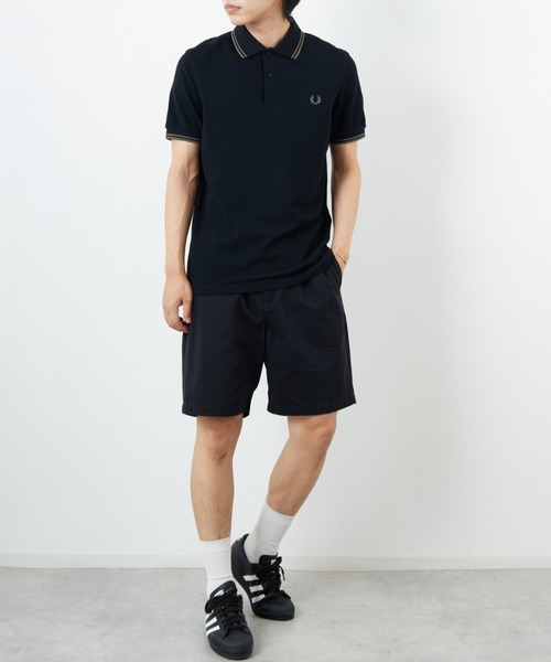 FRED PERRY（フレッドペリー） ポロシャツ ポロ ツインティップライン