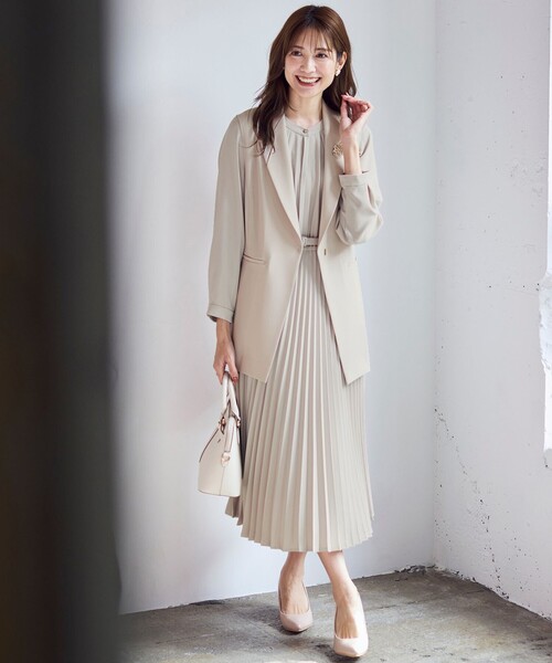 「ANY SIS」 長袖ワンピース 2 パープル レディース_画像7