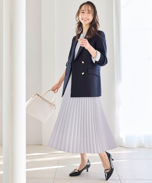 「ANY SIS」 長袖ワンピース 2 パープル レディース_画像9