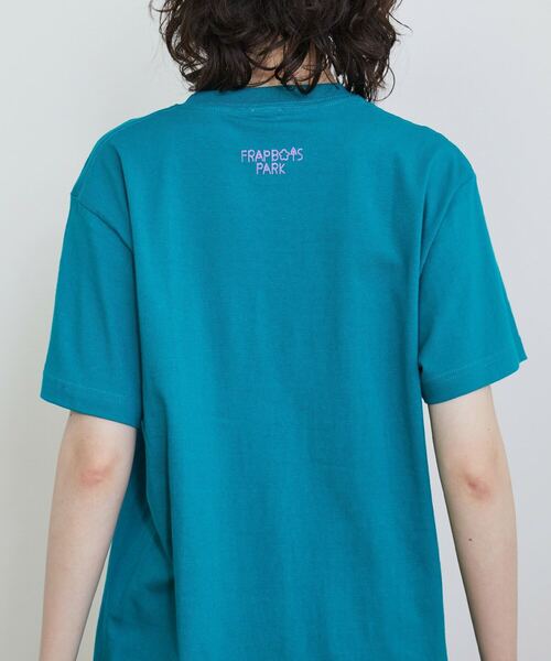 「FRAPBOIS」 半袖Tシャツ 1 ブラック レディース_画像6