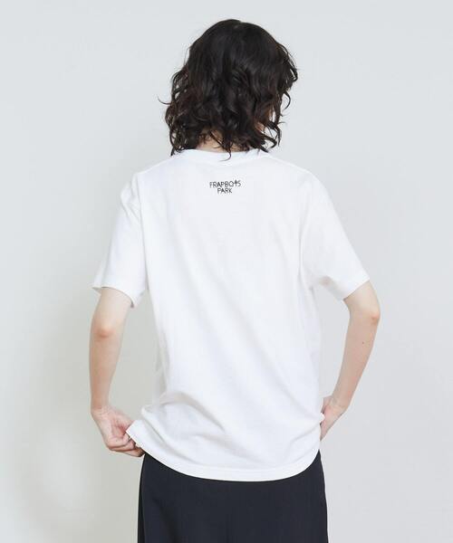 「FRAPBOIS」 半袖Tシャツ 1 ブラック レディース_画像9