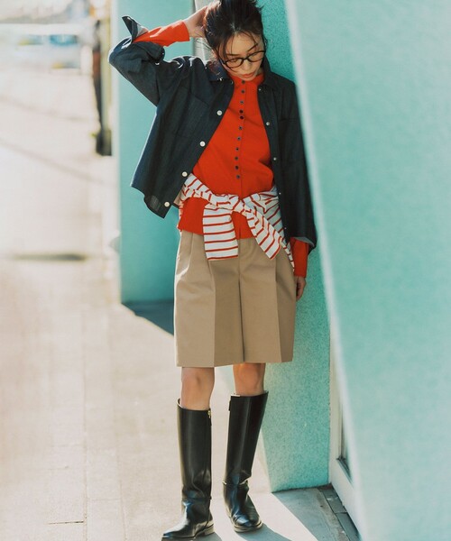「UNFILO」 カーディガン SMALL ベージュ レディース_画像3