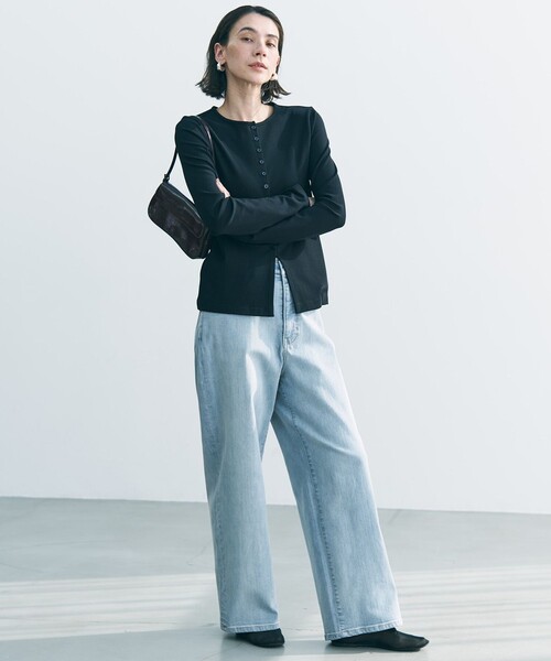 「UNFILO」 カーディガン SMALL ベージュ レディース_画像8