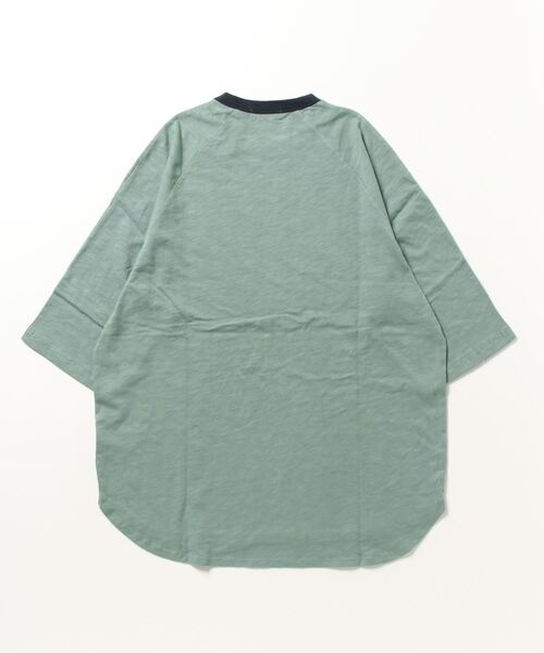 「BEAMS LIGHTS」 半袖Tシャツ SMALL グリーン系その他2 メンズ_画像2