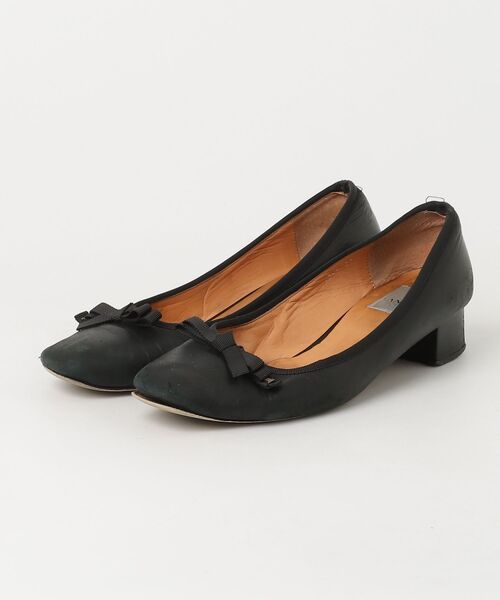 【未使用】LANVIN en Bleu ラメ パンプス LANVIN en Bleu 「LANVIN Bleu」 パンプス 24.0cm ブラック レディース