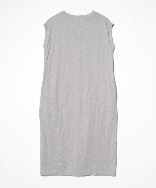 「blanc basque」 ノースリーブワンピース 38 グレー レディース_画像2