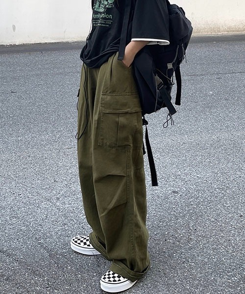 「WESTBOY」 カーゴパンツ M ホワイト メンズ_画像7
