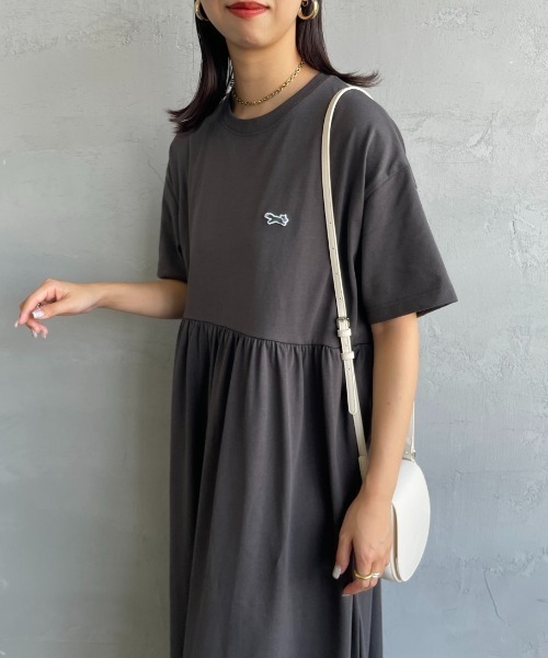「TOWNCRAFT」 Tシャツワンピース M ピンク レディース_画像3