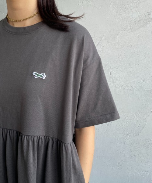 「TOWNCRAFT」 Tシャツワンピース M ピンク レディース_画像8